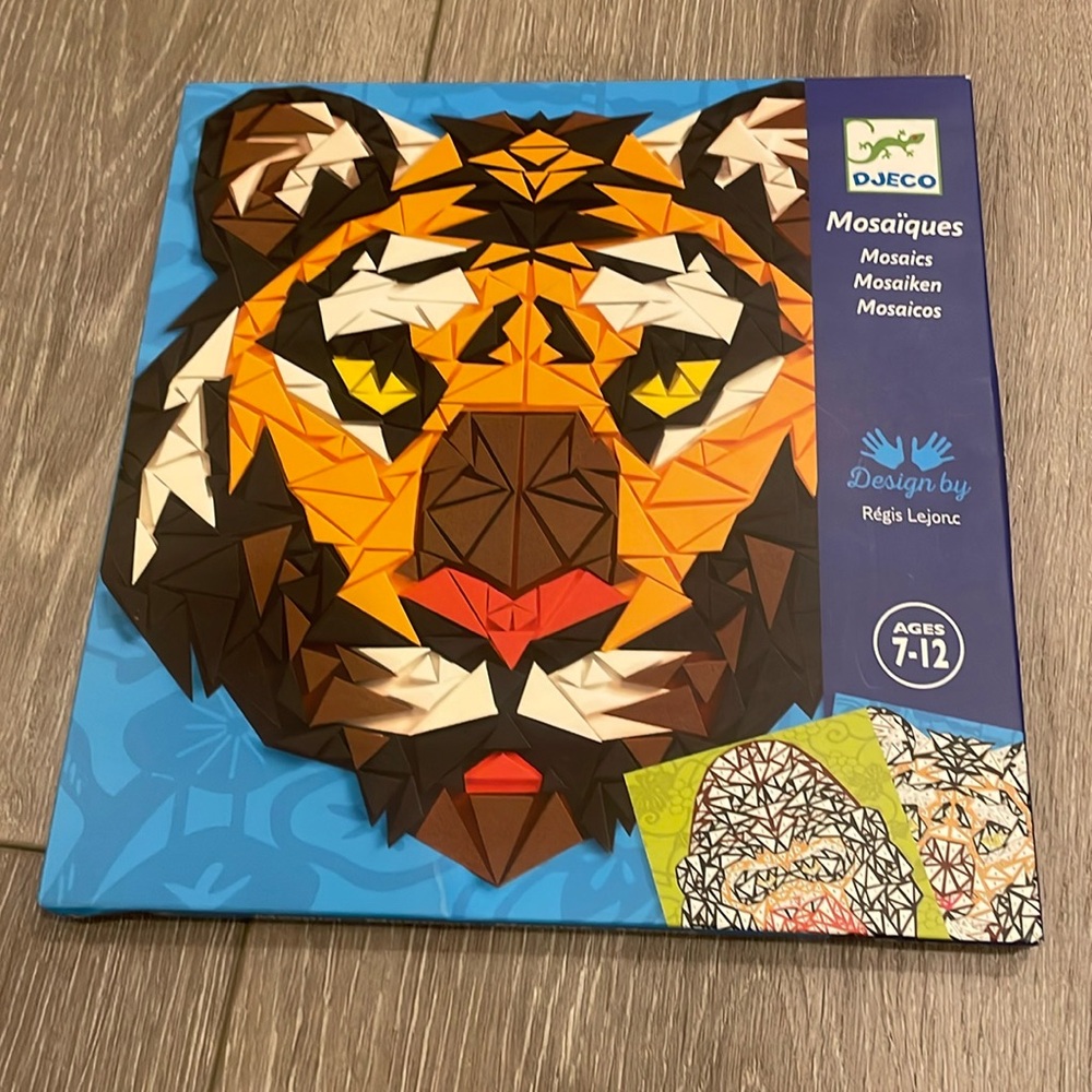 NEW mosaics art project tiger 🐯